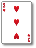 Three of Hearts
