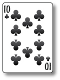 Ten of Clubs